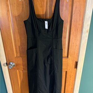Banana Republic Black Midi Dress